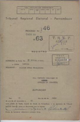 Diretorio - Reg e Cancelamento 146.1963 - Partido Rural Trabalhista.pdf