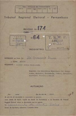 Diretorio - Reg e Cancelamento 174.1964 - Partido Social Trabalhista.pdf