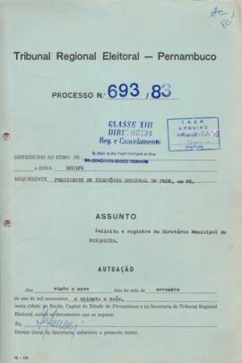 Diretorio - Reg e Cancelamento 693.1983 - Movimento Democratico Brasileiro.pdf