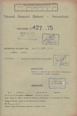 Diretorio - Reg e Cancelamento 427.1975 - Movimento Democratico Brasileiro.pdf