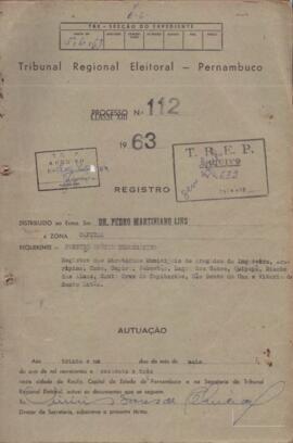 Diretorio - Reg e Cancelamento 112.1963 - Partido Social Democratico.pdf