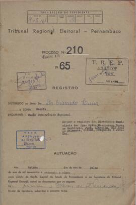 Diretorio - Reg e Cancelamento 210.1965 - Uniao Democratica Nacional.pdf
