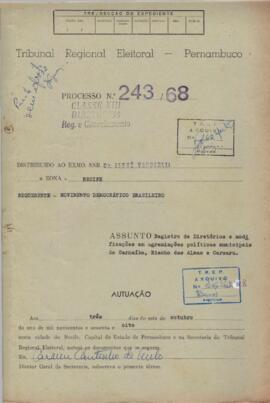 Diretorio - Reg e Cancelamento 243.1968 - Movimento Democratico Brasileiro.pdf