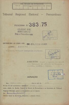 Diretorio - Reg e Cancelamento 383.1975 - Movimento Democratico Brasileiro.pdf
