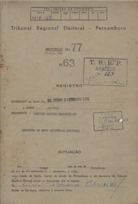 Diretorio - Reg e Cancelamento 77.1963 - Partido Social Democratico.pdf