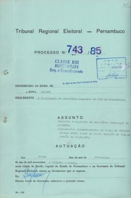 Diretorio - Reg e Cancelamento 743.1985 - Partido Democratico Trabalhista.pdf