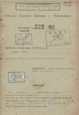 Diretorio - Reg e Cancelamento 223.1966 - Movimento Democratico Brasileiro.pdf