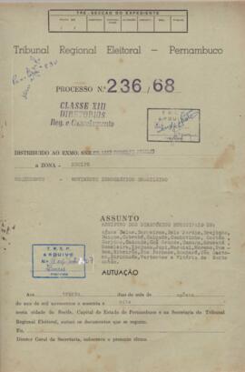 Diretorio - Reg e Cancelamento 236.1968 - Movimento Democratico Brasileiro.pdf