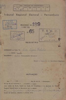 Diretorio - Reg e Cancelamento 189.1965 - Partido Trabalhista Nacional.pdf