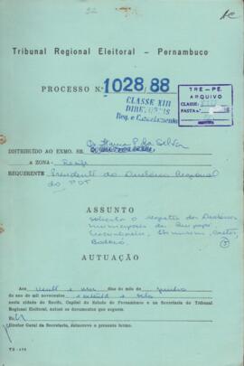 Diretorio - Reg e Cancelamento 1028.1988 - Partido Democratico Trabalhista.pdf