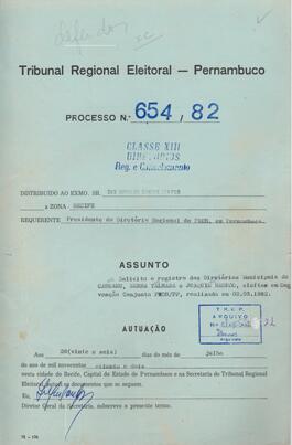 Diretorio - Reg e Cancelamento 654.1982 - Movimento Democratico Brasileiro.pdf