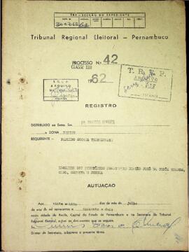 Diretorio - Reg e Cancelamento 42.1962 - Partido Social Trabalhista.pdf