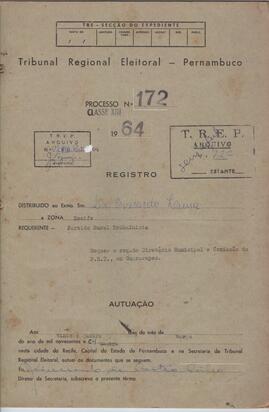 Diretorio - Reg e Cancelamento 172.1964 - Partido Rural Trabalhista.pdf