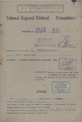 Diretorio - Reg e Cancelamento 293.1969 - Movimento Democratico Brasileiro.pdf