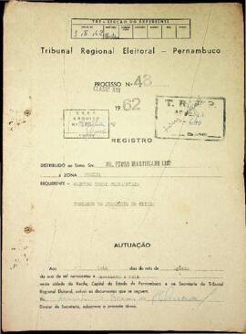 Diretorio - Reg e Cancelamento 48.1962 - Partido Rural Trabalhista.pdf