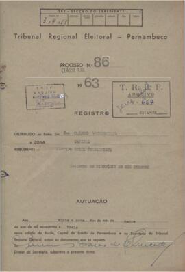 Diretorio - Reg e Cancelamento 86.1963 - Partido Rural Trabalhista.pdf