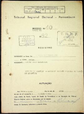 Diretorio - Reg e Cancelamento 40.1962 - Partido Rural Trabalhista.pdf