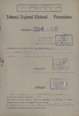 Diretorio - Reg e Cancelamento 294.1969 - Movimento Democratico Brasileiro.pdf