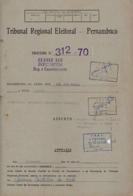 Diretorio - Reg e Cancelamento 312.1970 - Movimento Democratico Brasileiro.pdf