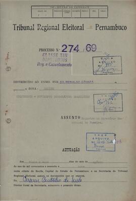 Diretorio - Reg e Cancelamento 274.1969 - Movimento Democratico Brasileiro.pdf