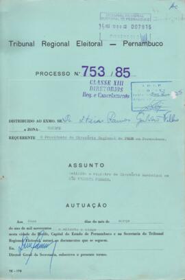 Diretorio - Reg e Cancelamento 753.1985 - Movimento Democratico Brasileiro.pdf