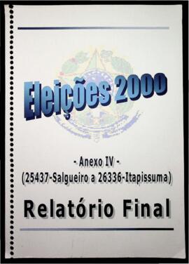 Relatório Final das Eleições de 2000