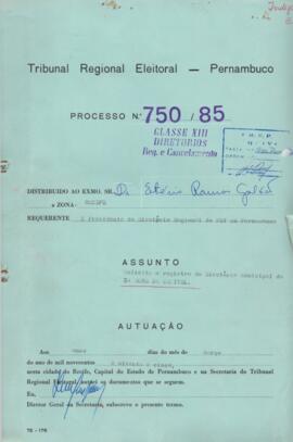 Diretorio - Reg e Cancelamento 750.1985 - Partido Democratico Trabalhista.pdf