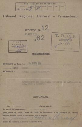 Diretorio - Reg e Cancelamento 12.1962 - Partido Social Trabalhista.pdf
