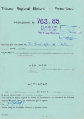 Diretorio - Reg e Cancelamento 763.1985 - Partido Democratico Trabalhista.pdf