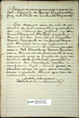 1946.11.19 - Termo de compromisso - Murilo de Barros Guimarães - Juiz Substituto.pdf