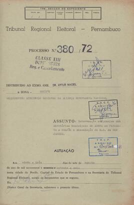Diretorio - Reg e Cancelamento 380.1972 - Alianca Renovadora Nacional.pdf