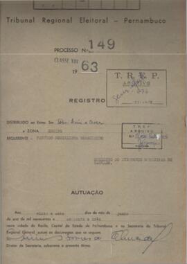 Diretorio - Reg e Cancelamento 149.1963 - Partido Socialista Brasileiro.pdf