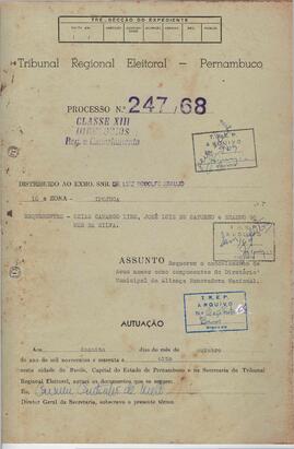 Diretorio - Reg e Cancelamento 247.1968 - Alianca Renovadora Nacional.pdf
