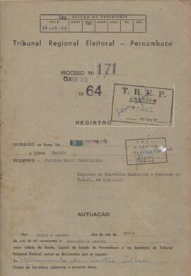 Diretorio - Reg e Cancelamento 171.1964 - Partido Rural Trabalhista.pdf