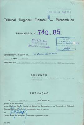 Diretorio - Reg e Cancelamento 740.1985 - Movimento Democratico Brasileiro.pdf