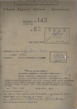 Diretorio - Reg e Cancelamento 143.1963 - Partido Socialista Brasileiro.pdf
