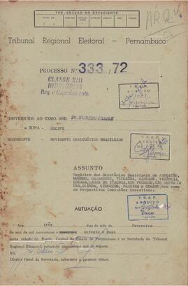Diretorio - Reg e Cancelamento 333.1972 - Movimento Democratico Brasileiro.pdf