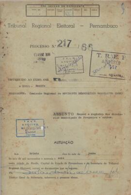 Diretorio - Reg e Cancelamento 217.1966 - Movimento Democratico Brasileiro.pdf