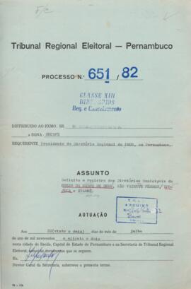 Diretorio - Reg e Cancelamento 651.1982 - Movimento Democratico Brasileiro.pdf