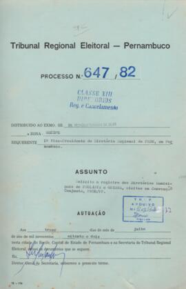 Diretorio - Reg e Cancelamento 647.1982 - Movimento Democratico Brasileiro.pdf
