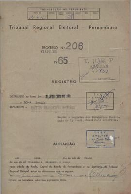 Diretorio - Reg e Cancelamento 206.1965 - Partido Trabalhista Nacional.pdf
