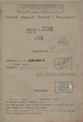 Diretorio - Reg e Cancelamento 206.1965 - Partido Trabalhista Nacional.pdf