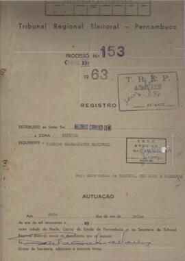 Diretorio - Reg e Cancelamento 153.1963 - Partido Trabalhista Nacional.pdf