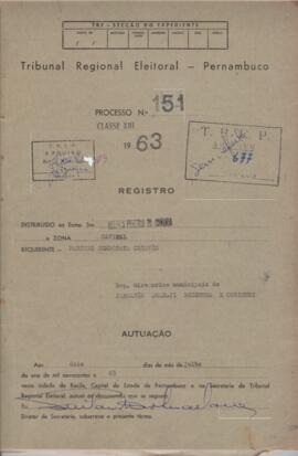 Diretorio - Reg e Cancelamento 151.1963 - Partido Democrata Cristao.pdf
