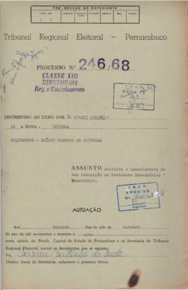 Diretorio - Reg e Cancelamento 246.1968 - Movimento Democratico Brasileiro.pdf