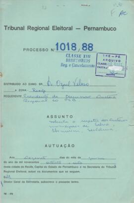 Diretorio - Reg e Cancelamento 1018.1988 - Partido Socialista Brasileiro.pdf