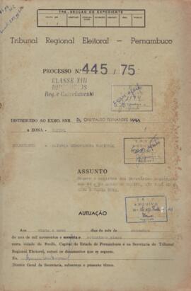 Diretorio - Reg e Cancelamento 445.1975 - Alianca Renovadora Nacional.pdf