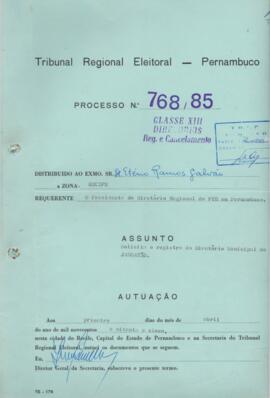 Diretorio - Reg e Cancelamento 768.1985 - Partido Trabalhista Brasileiro.pdf