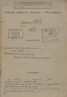 Diretorio - Reg e Cancelamento 102.1963 - Partido Rural Trabalhista.pdf