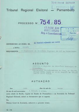 Diretorio - Reg e Cancelamento 754.1985 - Partido Democratico Trabalhista.pdf